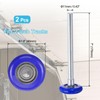 QUARKZMAN 2 x 1.8 inch nylon garage door rollers for