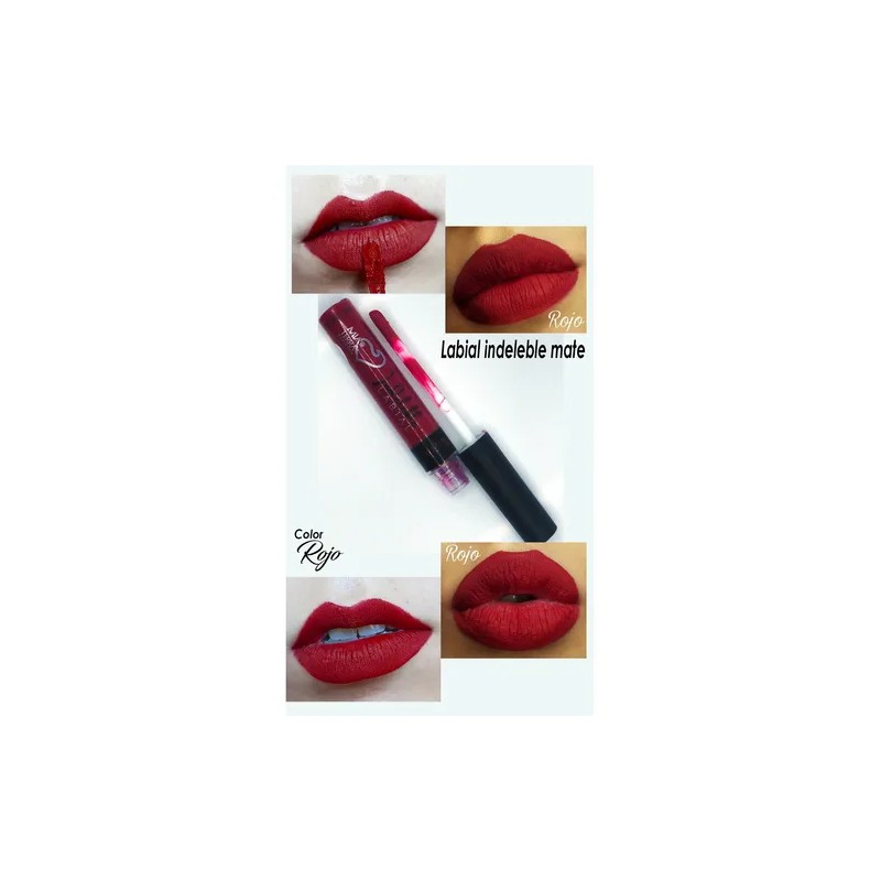 Labial Indeleble Mia Terra Cosmetics Color Rojo