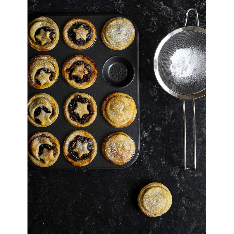 KitchenCraft Mince Pie Tray Crusty Bake KCMCCB29