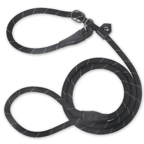 6FT Reflective Rope Slip Leash for Dogs, Slip On Leash