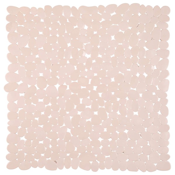 Circul Shower Mat 53 x 53 cm Cream Stone Effect