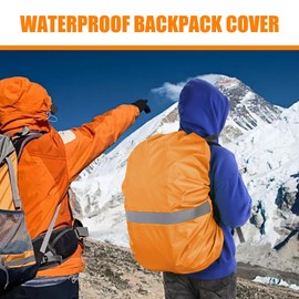 Backpack Rain Cover | Waterproof Bag Cover | Foldable Protective Rain Guard, Outdoor Gear for Backpacking Travel Cycling Hiking Camping Hunting