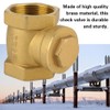 Check Valve DN32 BSP Brass 1-1/4 Inch Internal Thread 232PSI