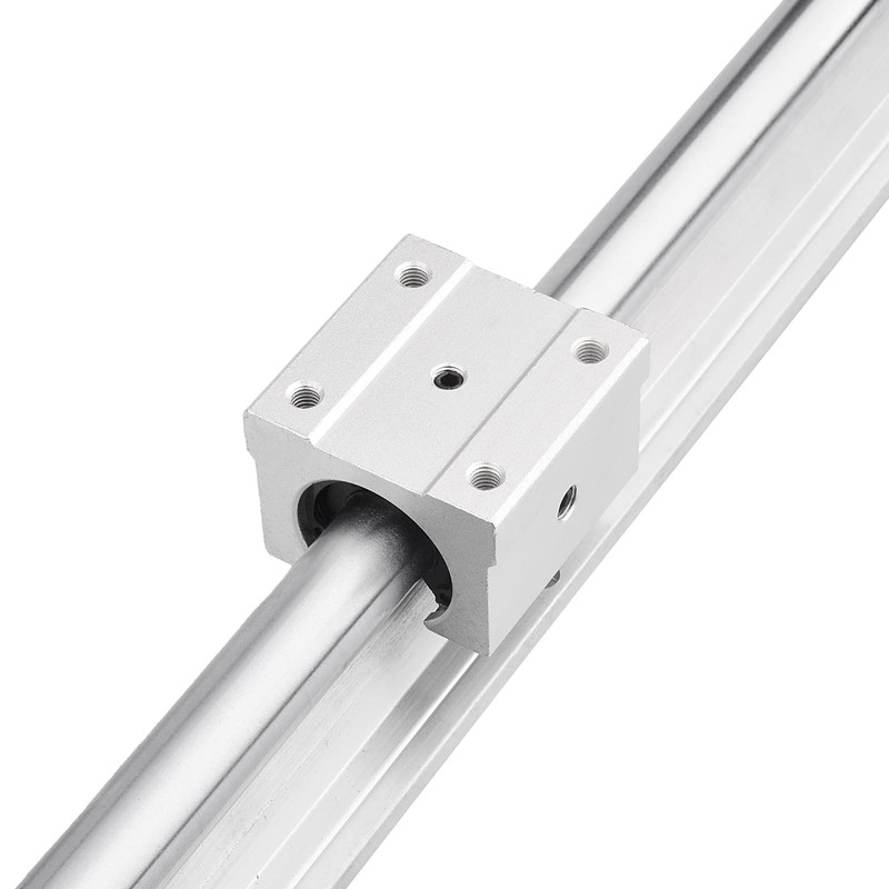 SBR20UU Linear Bearings, 20 mm Aluminium Open Linear Ball Bearings,