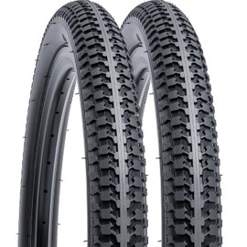 YUNSCM 26" Cruiser Bike Tires 26x2.125 57‑559 Replacement Tires 2‑PCS