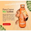 Pure carrot Bio Balance body lotion & Face Cream. Based