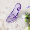 Cinderella Shoe Decor, Crystal High Heels Shoes Ornaments Glass Slipper