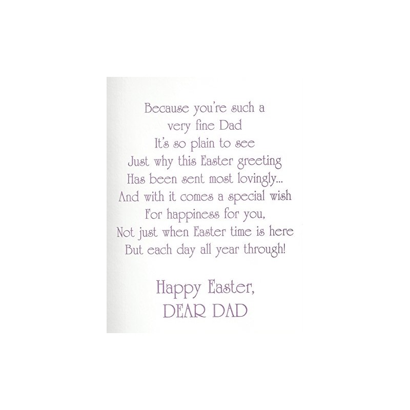 Especially for You DAD Happy Easter (E2)