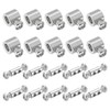 PATIKIL Wire Rope Clips, 30 Pcs Metal Cable Clamps Wire