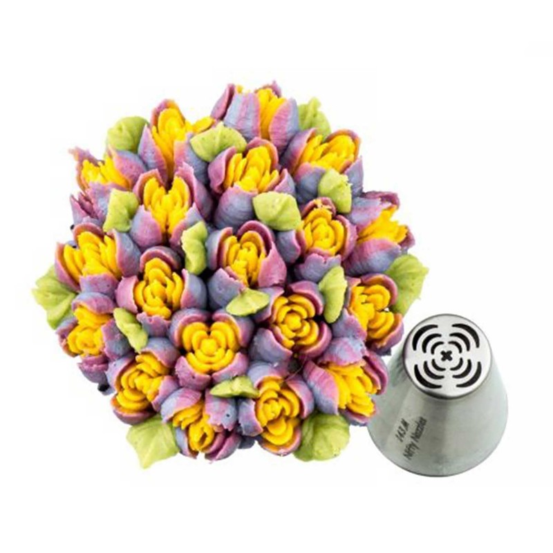 Nifty Nozzles Mini Russian 13 pc Piping Tip Set, Sugar