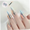 Polvo de uñas cromado de sirena 2 pcs 0, 3