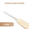 Guitar Bridge Pin Hole Slotting Saw Files for Instrument Repairing