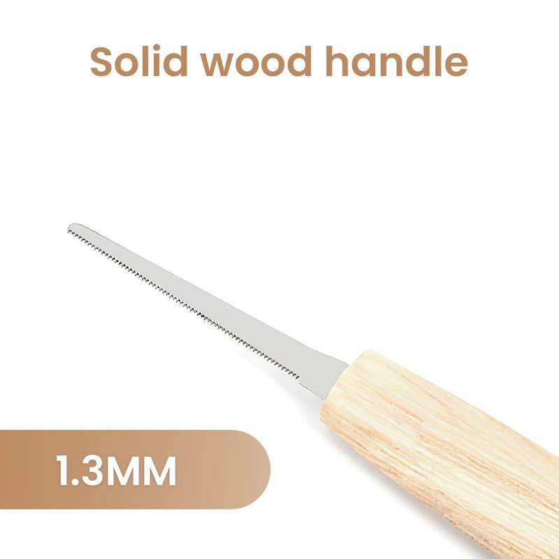 Guitar Bridge Pin Hole Slotting Saw Files for Instrument Repairing
