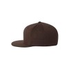 Flexfit Mens Premium Fitted Cap(6210)-Brown-S/M