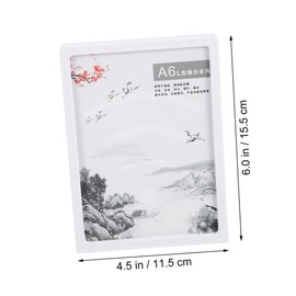 Ipetboom 2Pcs Shaped Plastic Display Stands Price Tag Holders for Menus Easy Insert Design for Retail Restaurants Offices and Trade Shows