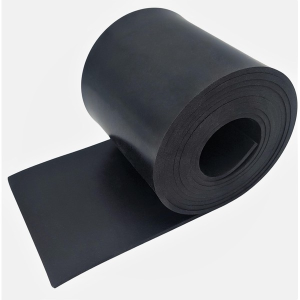 Wulkow Rubber Strips, 1 mm Thick, Choice of Width and