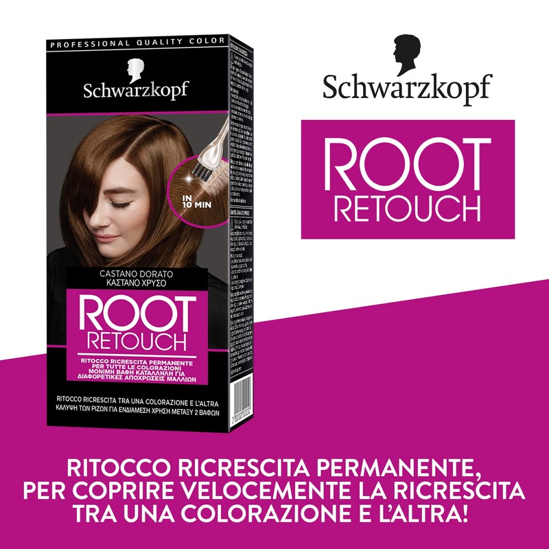 Ritocco Ricrescita Permanent Castano Dorato