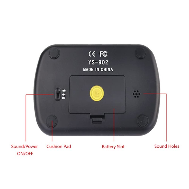 Staright 3-in-1 Multipurpose Portable Professional Chess Clock Digital Chess Timer