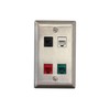 Networx Keystone Wall Plates (4 PORT, STAINLESS STEEL)