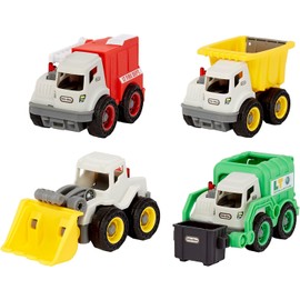 little tikes Dirt Diggers Minis - 1 Construction Toy with Realistic Design - Receive 1 of 4 Vehicles for Indoor & Outdoor Play - Easy to Hold - Encourages Imagination - For Kids Ages 2+