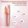 Depiladora Facial Mujer Flawless Con Luz Led Sin Dolor Rosa