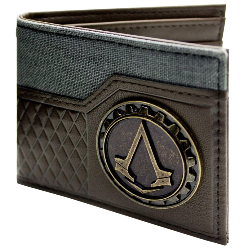 Lineage Assassin's Creed Syndicate Revolution Cog Emblem Wallet Bi-Fold ID