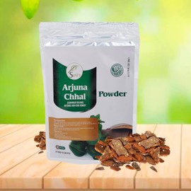 SVATV Arjuna Powder | Terminalia Arjuna | Antioxidant | Good For Healthy Skin | Improves The Moisture Content | No Added Artificial Flavours. No Chemical preservatives | Size - 227g, 8oz, Half Pound