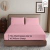 Rohi Double Fitted Sheet 100% Microfibre – 16'' (40cm) Extra