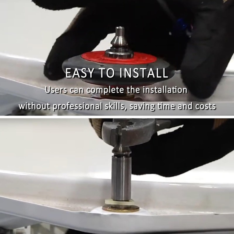 Dryer Front Back Drum Support Roller Shaft kit Replace WPW10359271,