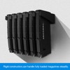 Solid ABS 6X Standard PMAG Wall Mount, Mag Holder, Home