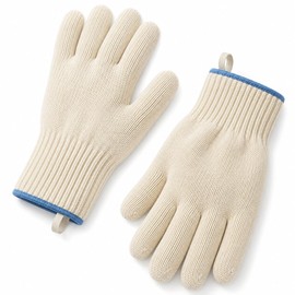 Nestvibe Oven Gloves Heat Resistant with Fingers for BBQ and Baking-1 Pair