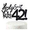 Decoración para tarta de cumpleaños 42, decoración para tarta de