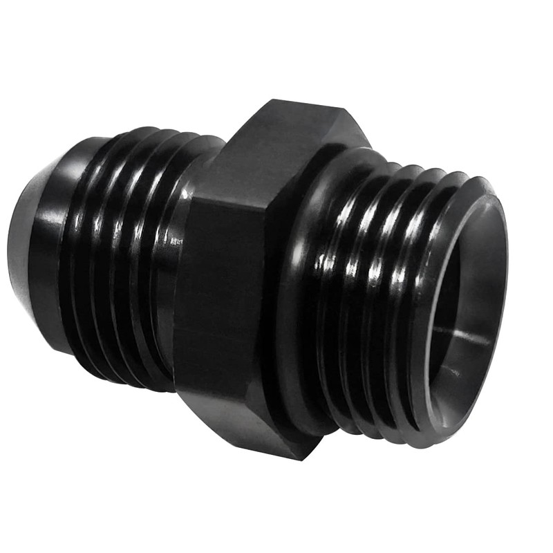 6AN Male Flare to 6AN Male Fuel Pump Rail Fitting