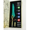 LSFCHYBY Gemstone Quill Pen and Ink Set,Feather Pen Ink Set,