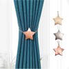Sitengle Curtain Tassel, Magnet, Star, Curtain Accessory, Strong Magnet, Car