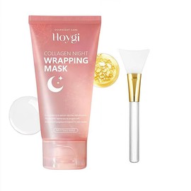 Collagen Moisturizing Peel off Mask, Elasticity & Deep Hydration Care, Hydrating & Tightening Skin Care Mask, Perfect Gift Facial，Rejuvenating & Exfoliating Face Mask for Women:_2 Counts /1 Set