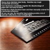 Guitar String Action Gauge,Stainless Steel Guitar Ruler String Height Gauge,