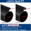 16.5FT Garage Door Bottom Seal Rubber 0.35'' Big P Bulb