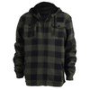 Yasumond Mens Warm Fleece Jackets Zip Up Plaid Flannel Sweatshirt