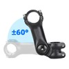 ZONADAH Bike Stem Riser Adapter 0-60 Degrees Bicycle Handlebar Riser