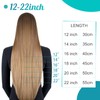 Fshine Tape in Hair Extensions 18 Inch Tape In Extensions