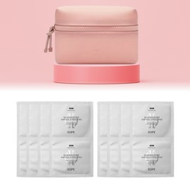 IOPE Hera Dare to Bear Pouch + IOPE Skin Booster Ampoule Peel Pad 8-piece set / 헤라 데어투베어 파우치+ 아이오페 스킨 부스터 앰플 필 패드 8매 세트