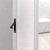 JOY DECOR Pocket Door Pull Handle, Edge Pull, Matte Black