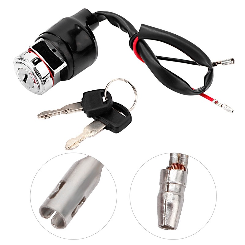 Motorcycle Ignition Switch with 2 Keys fit for Honda CB100