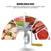 Household Aluminum Alloy Manual Sausage Meat Grinder Pepper Spice Grinding