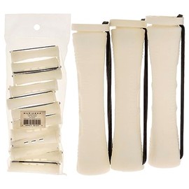 Concave Perm Rods Short - White by Marianna for Women - 1.11 cm Hair Rods