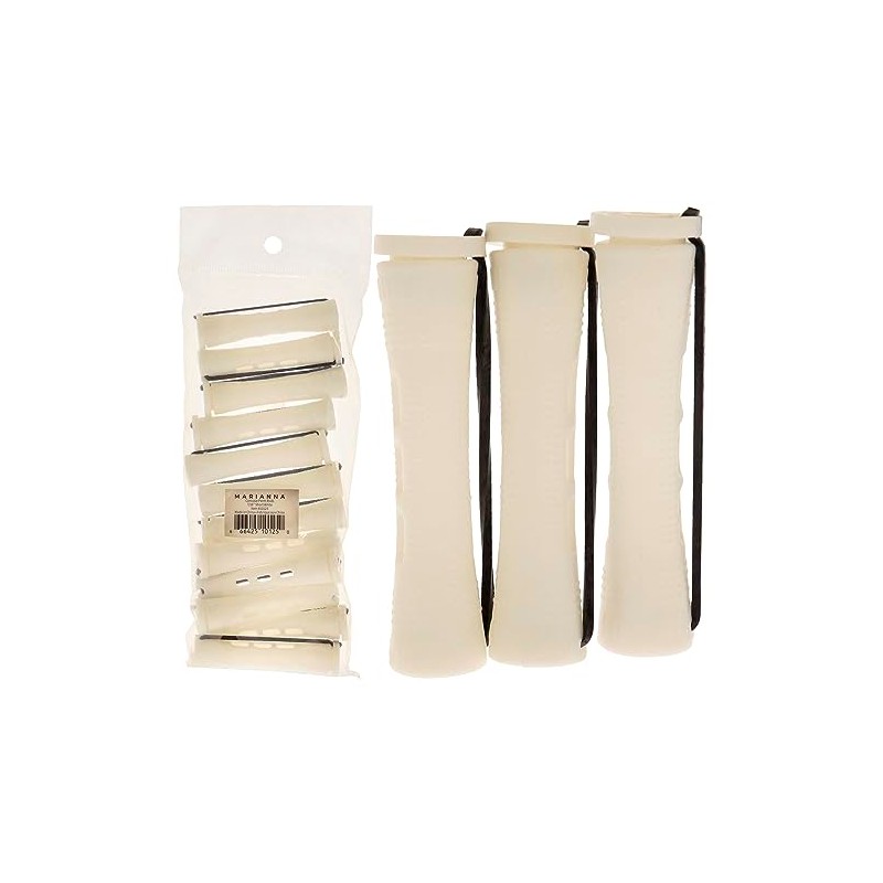 Concave Perm Rods Short - White by Marianna for Women