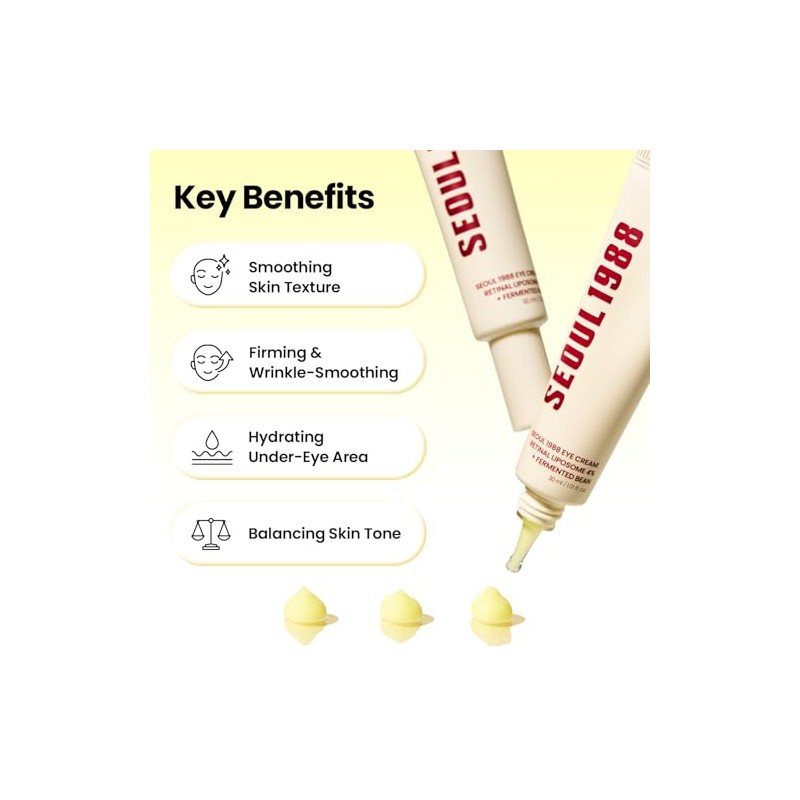 K-SECRET SEOUL 1988 Retinal Eye Cream – Formulated with Advanced