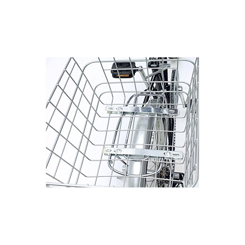 Bicycle Rear Cage Wire Back Basket RB – 30 Silver Truck Wearing