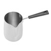 Long Handle Coffee Toroid Pitcher 304 Stainless Steel Rustproof Smoother